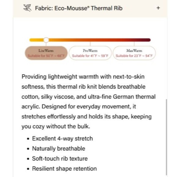 OGL EcoMousse LiteWarm Blue Flapped Boat Neck Padded Brami Top Size Small - Picture 2 of 9